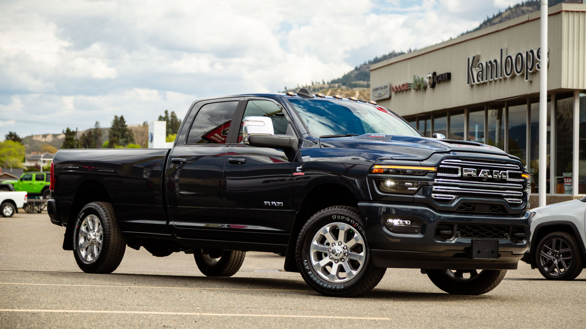 Forged Blue Metallic 2026 RAM 3500 Pickup Truck Four-Wheel Drive Automatic