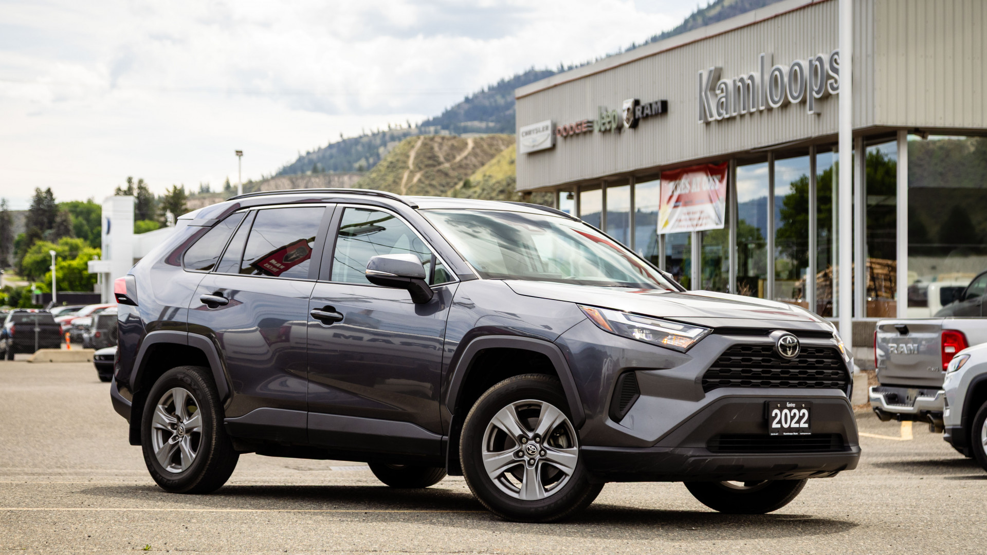 Gray 2022 Toyota RAV4 SUV / Crossover All-Wheel Drive Automatic