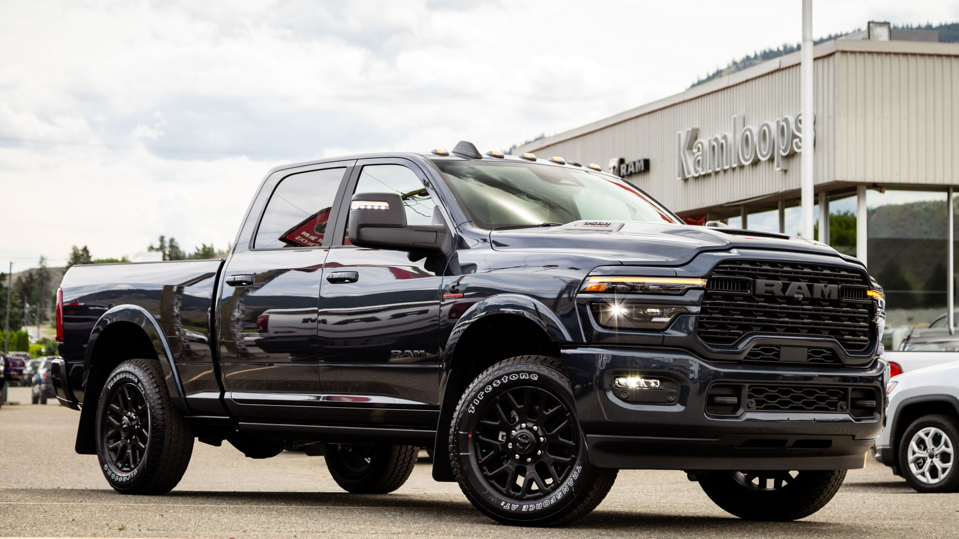 Forged Blue Metallic 2026 RAM 3500 Pickup Truck Four-Wheel Drive Automatic