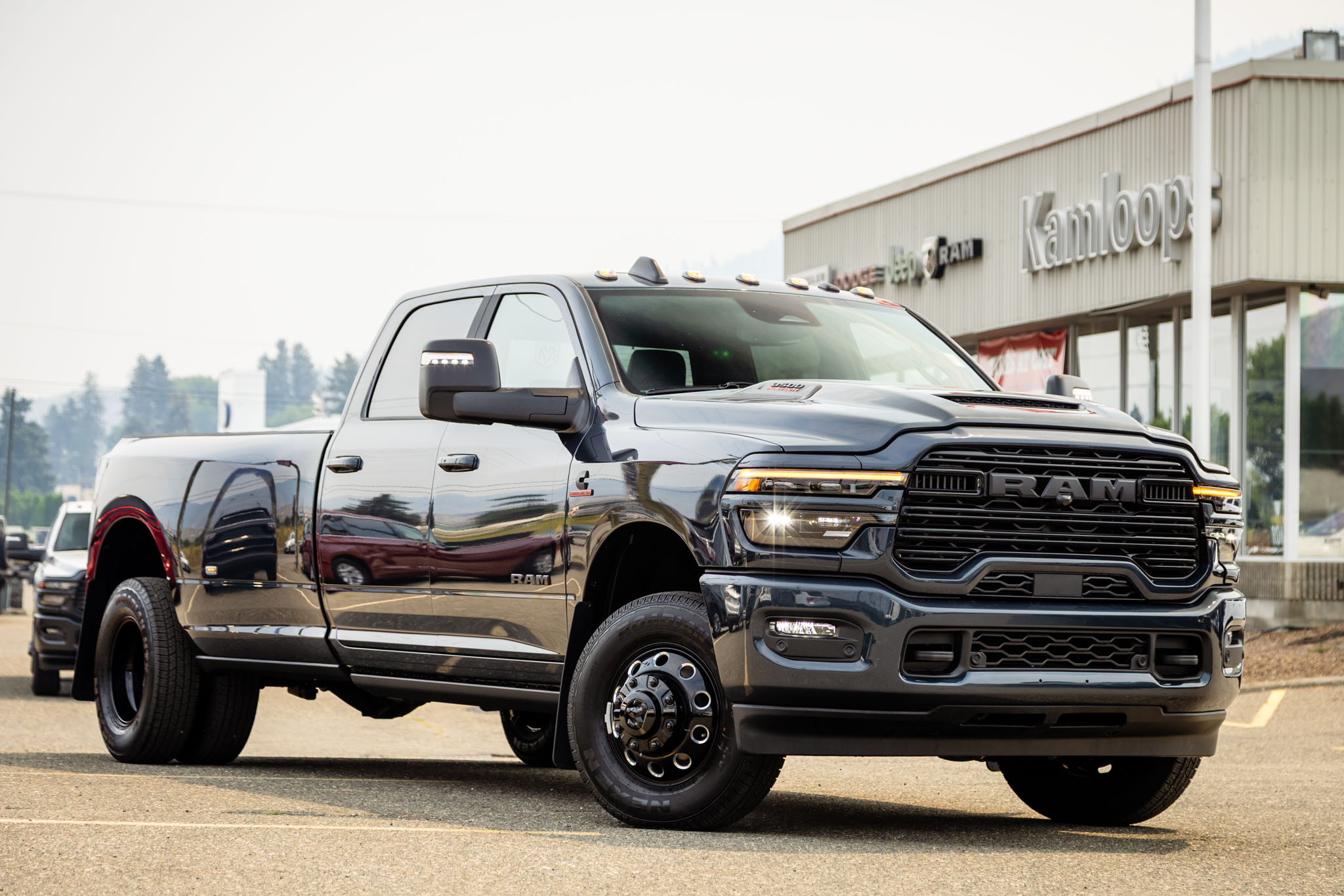 Forged Blue Metallic 2026 RAM 3500 Pickup Truck Four-Wheel Drive Automatic