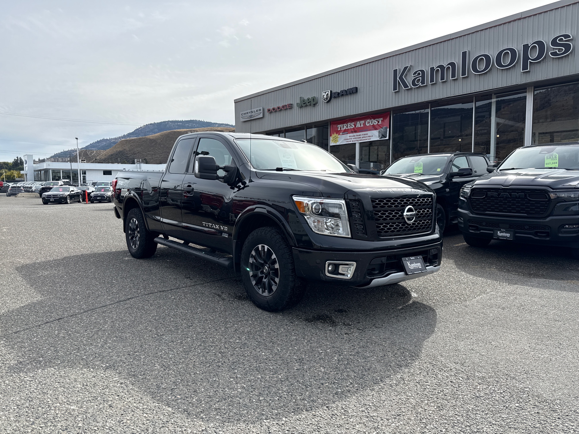  2018 Nissan Titan Pickup Truck Four-Wheel Drive Automatic