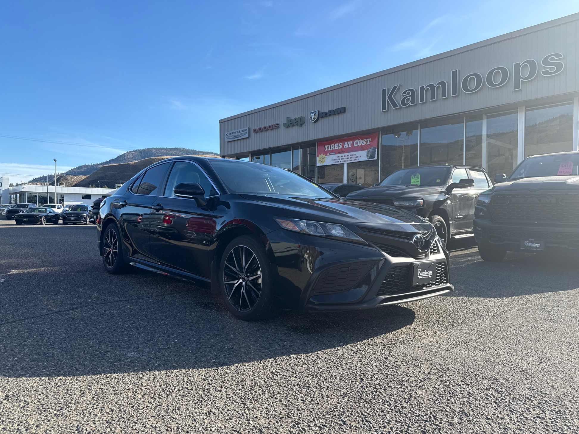 Black 2024 Toyota Camry Sedan All-Wheel Drive Automatic