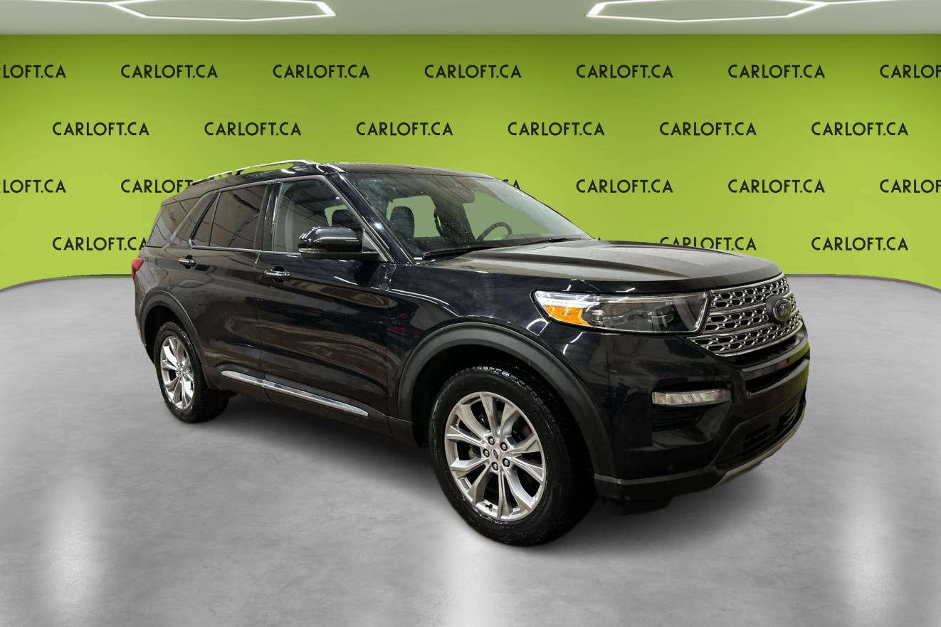 Black 2024 Ford Explorer Limited AWD SUV / Crossover All-Wheel Drive Automatic