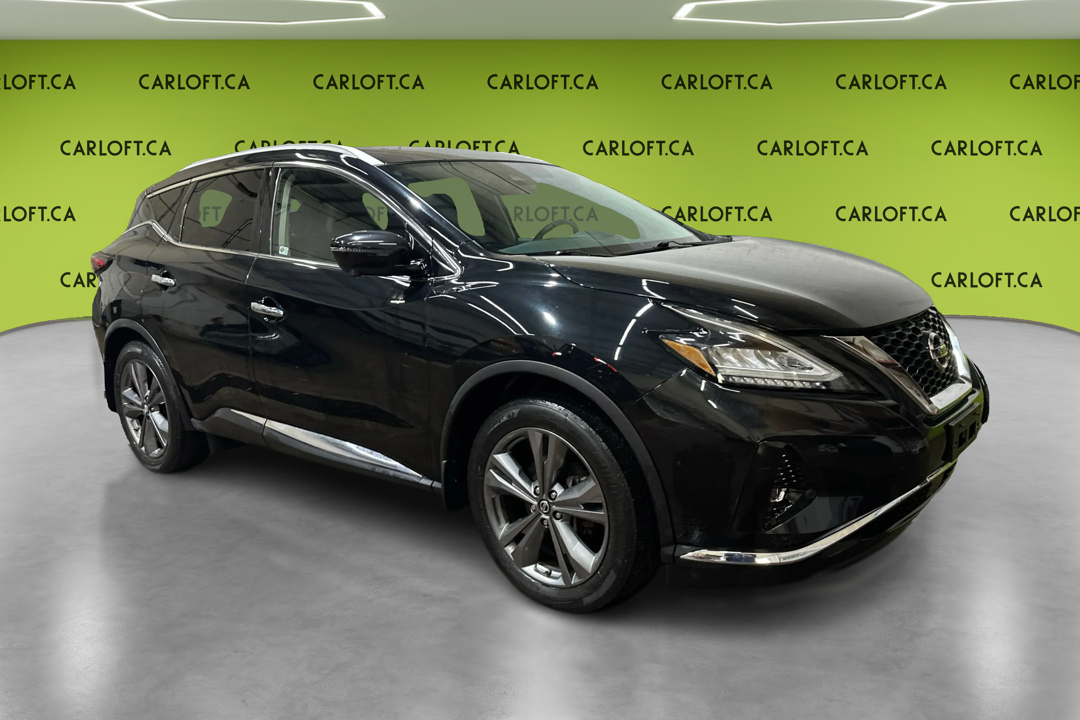 Black 2019 Nissan Murano Platinum AWD SUV / Crossover All-Wheel Drive Automatic
