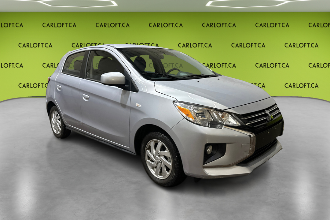 Silver 2023 Mitsubishi Mirage ES FWD Hatchback Front-Wheel Drive Automatic