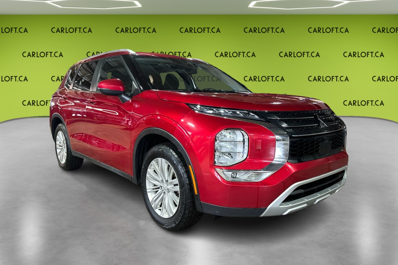 Red 2024 Mitsubishi Outlander SE S-AWC SUV / Crossover All-Wheel Drive Automatic