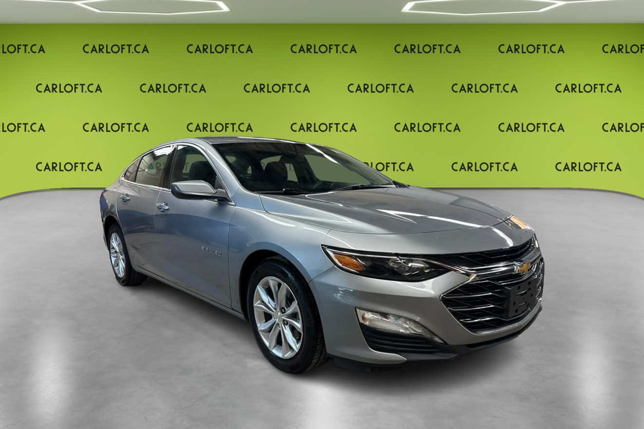 Gray 2024 Chevrolet Malibu LT with 1LT FWD Sedan Front-Wheel Drive Automatic