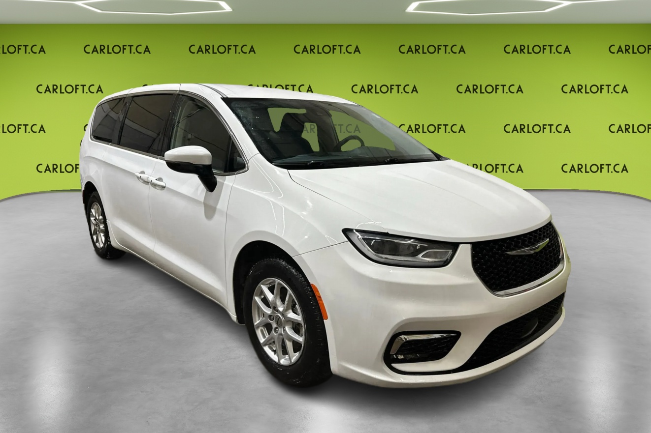 White 2023 Chrysler Pacifica Touring L FWD Minivan Front-Wheel Drive Automatic