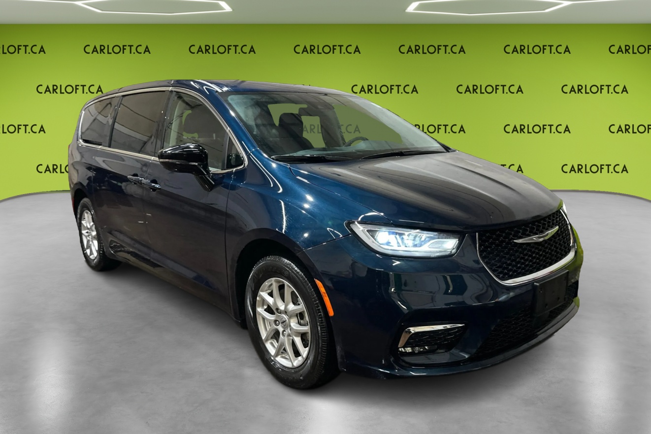 Blue 2024 Chrysler Pacifica Touring L FWD Minivan Front-Wheel Drive Automatic