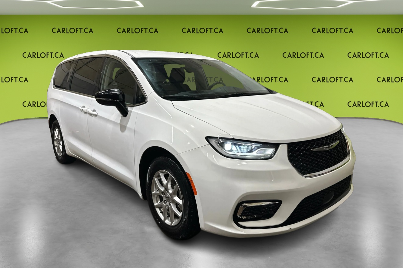 White 2024 Chrysler Pacifica Touring L FWD Minivan Front-Wheel Drive Automatic