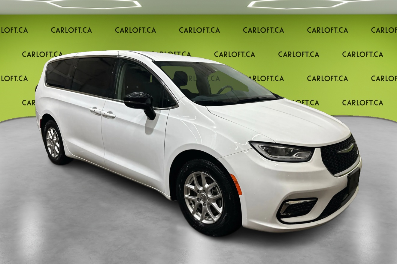 White 2024 Chrysler Pacifica Touring L FWD Minivan Front-Wheel Drive Automatic