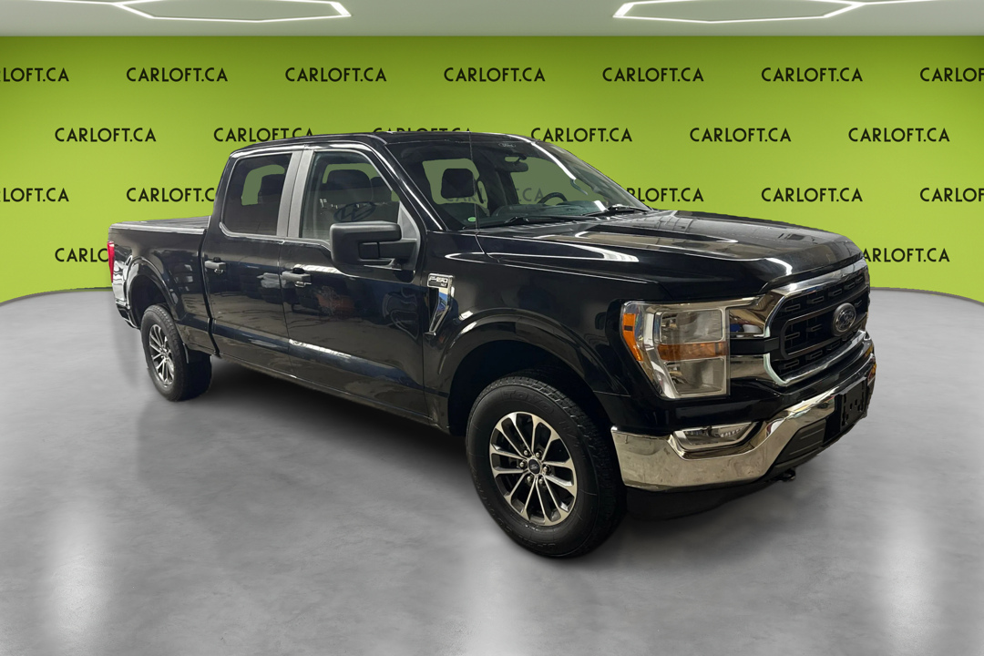 _black 2022 Ford F-150 XLT SuperCrew 4WD Pickup Truck Four-Wheel Drive Automatic