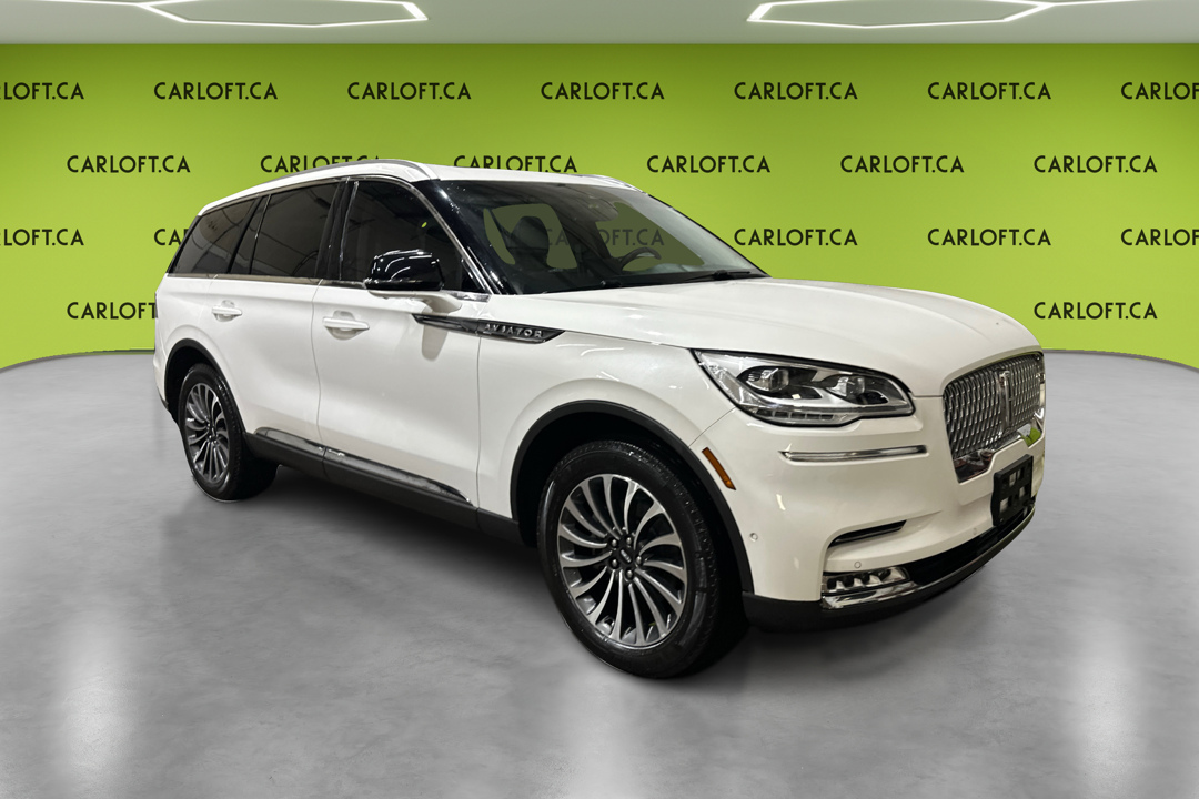 White 2023 Lincoln Aviator Reserve AWD SUV / Crossover All-Wheel Drive Automatic