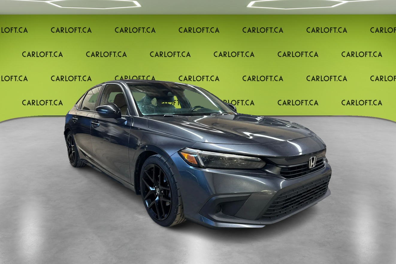 Gray 2023 Honda Civic Sedan Front-Wheel Drive Automatic