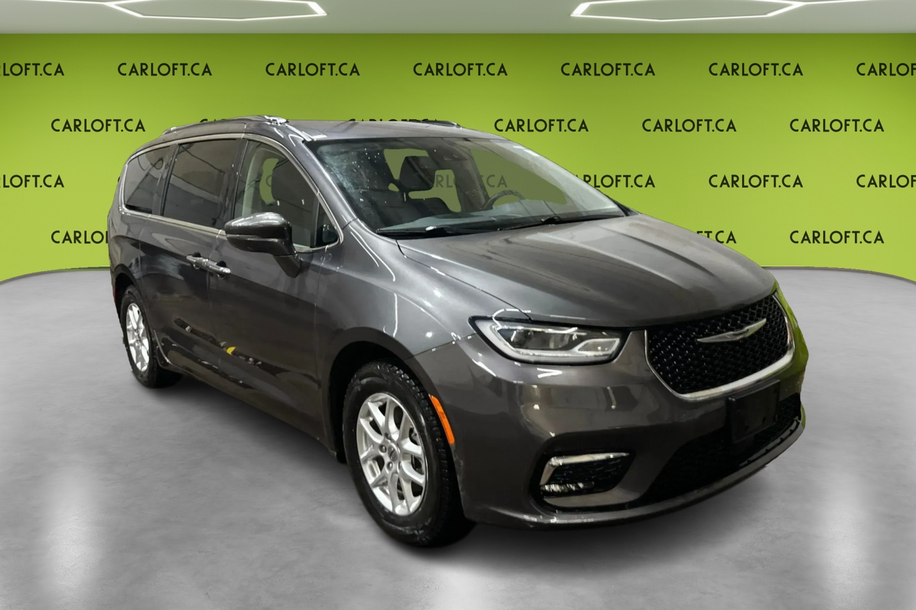 Gray 2021 Chrysler Pacifica Touring L FWD Minivan Front-Wheel Drive Automatic