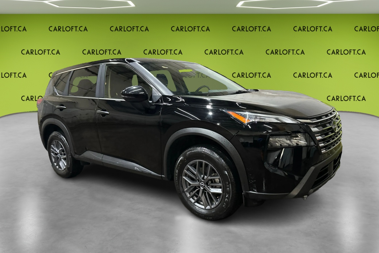 Black 2025 Nissan Rogue S AWD SUV / Crossover All-Wheel Drive Automatic