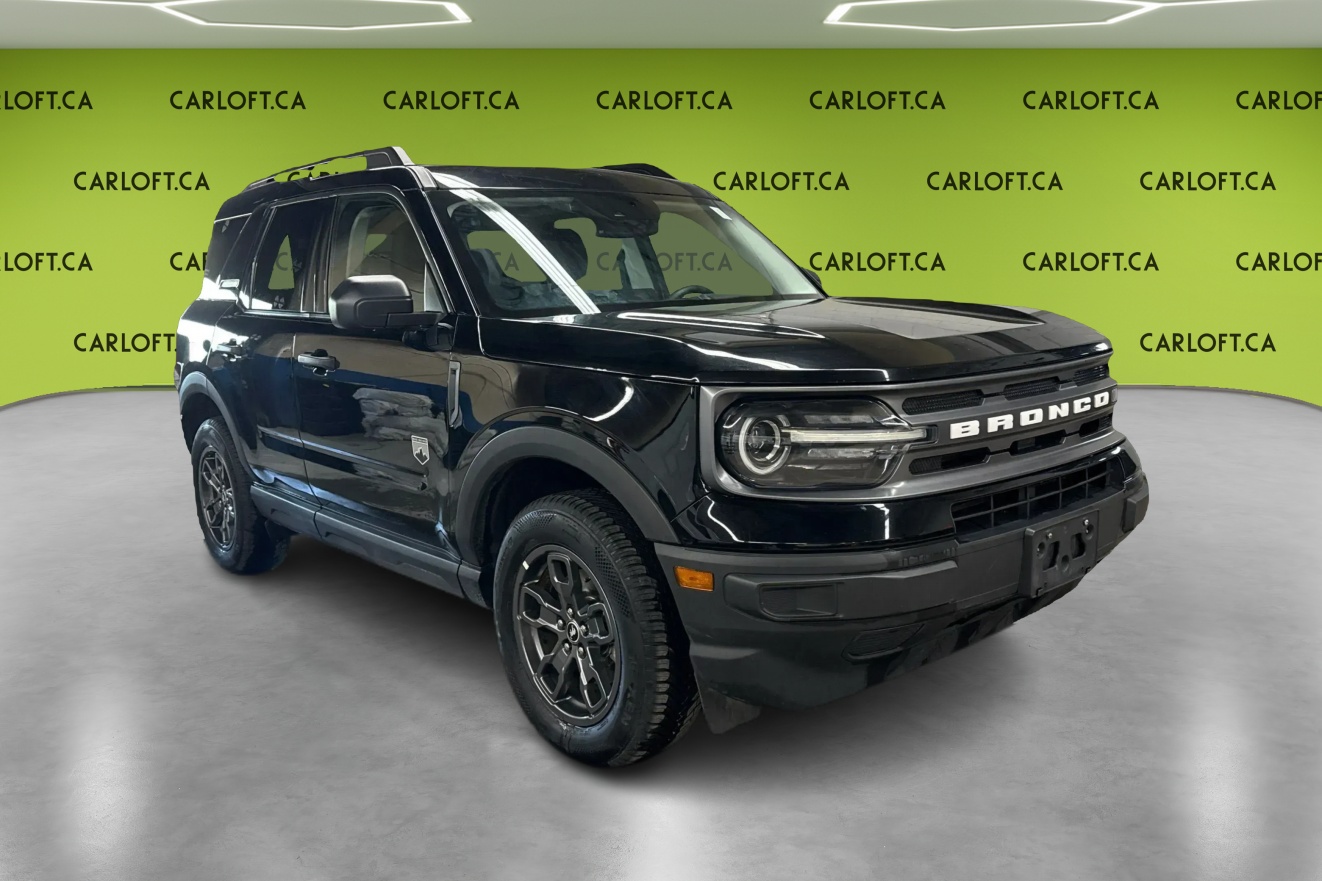 Black 2023 Ford Bronco Sport Big Bend AWD SUV / Crossover All-Wheel Drive Automatic