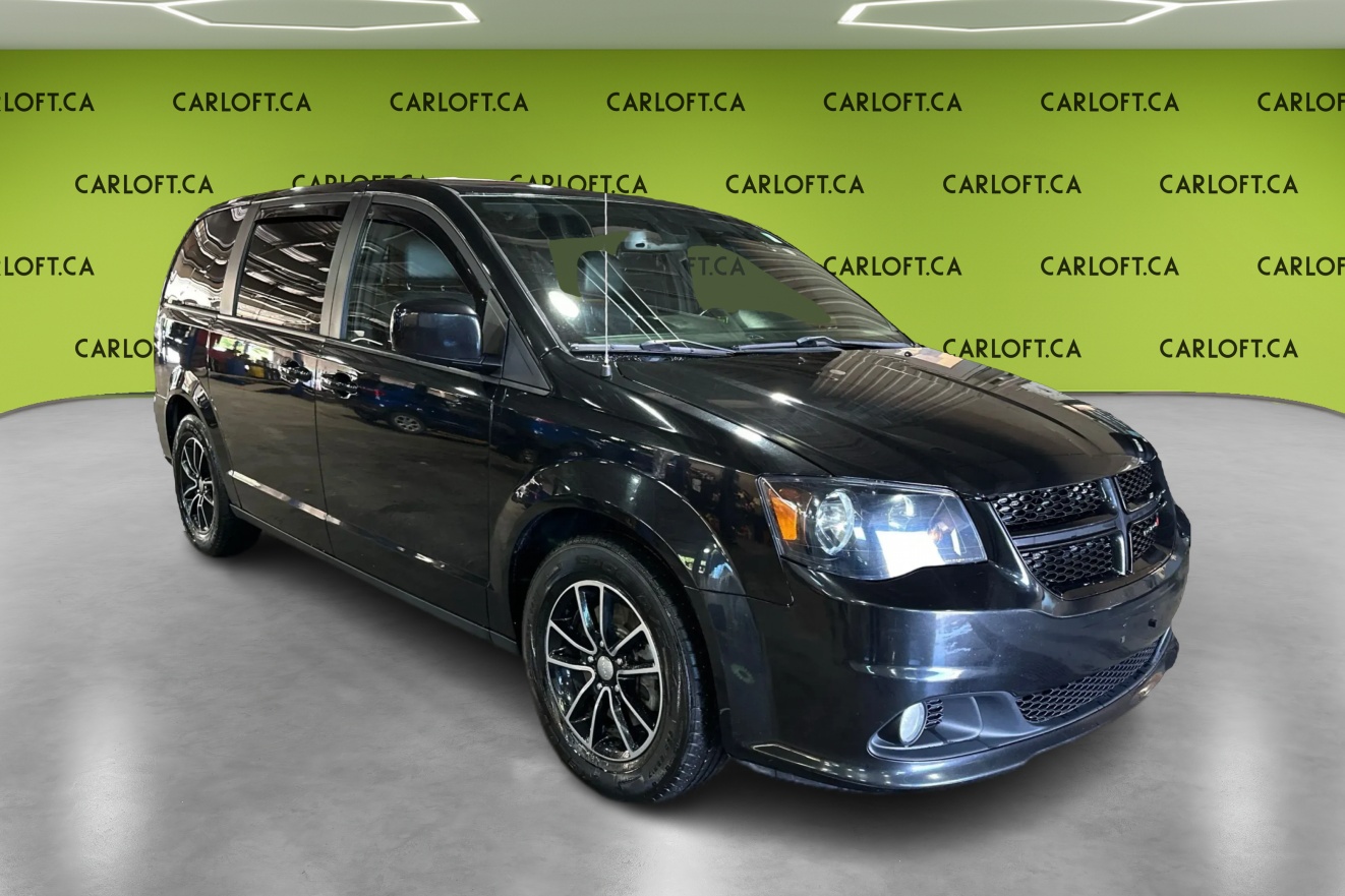 Brilliant Black Crystal Pearl 2019 Dodge Grand Caravan GT FWD Minivan Front-Wheel Drive Automatic