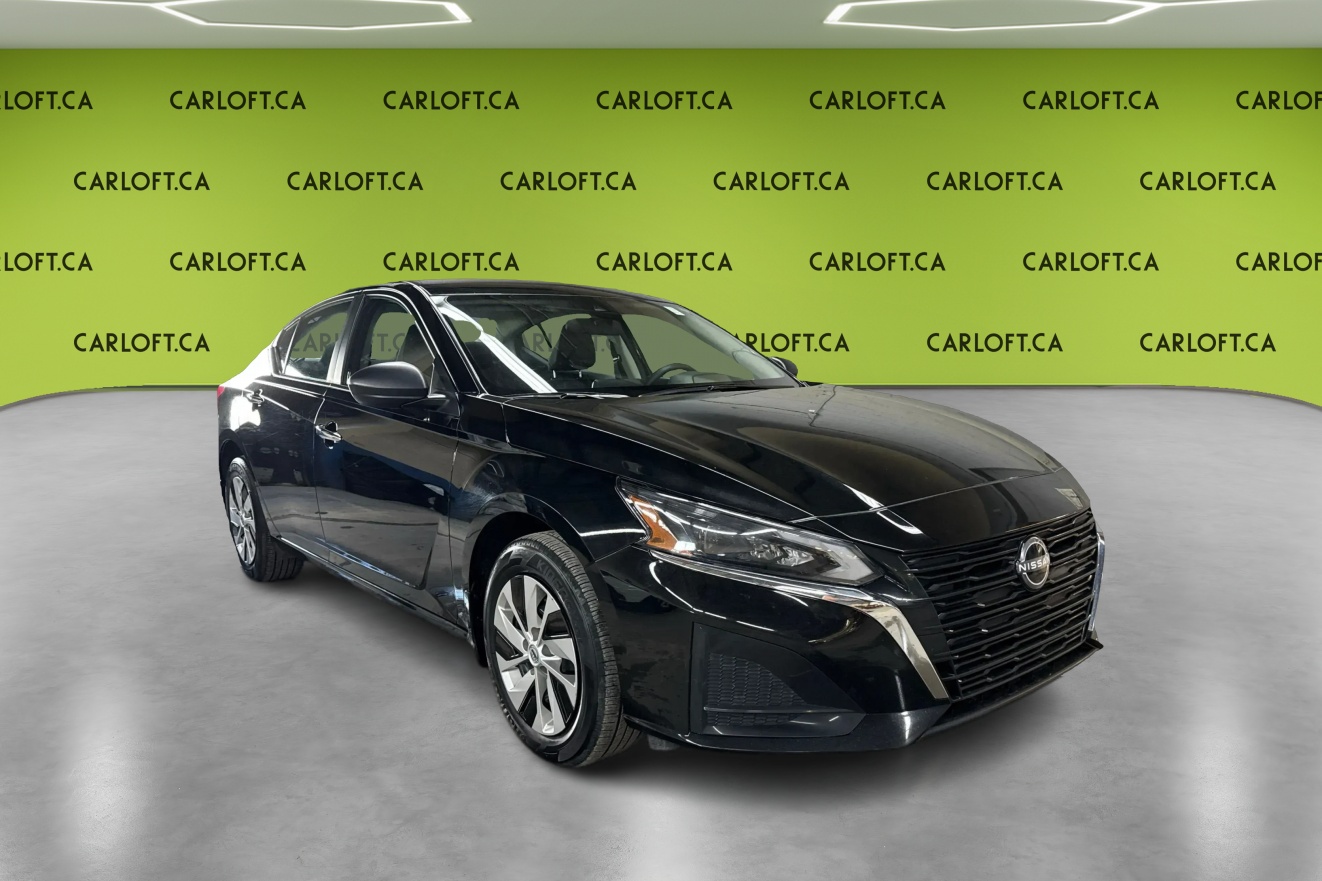 Black 2025 Nissan Altima 2.5 S AWD Sedan Automatic