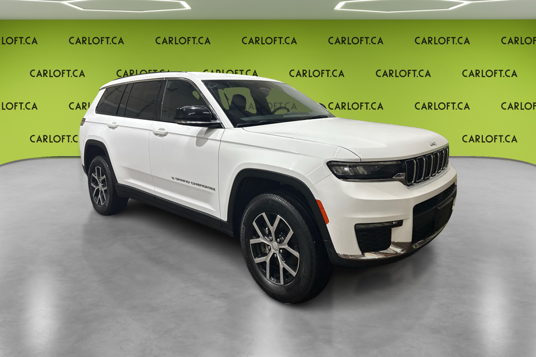 White 2024 Jeep Grand Cherokee L SUV / Crossover Four-Wheel Drive Automatic