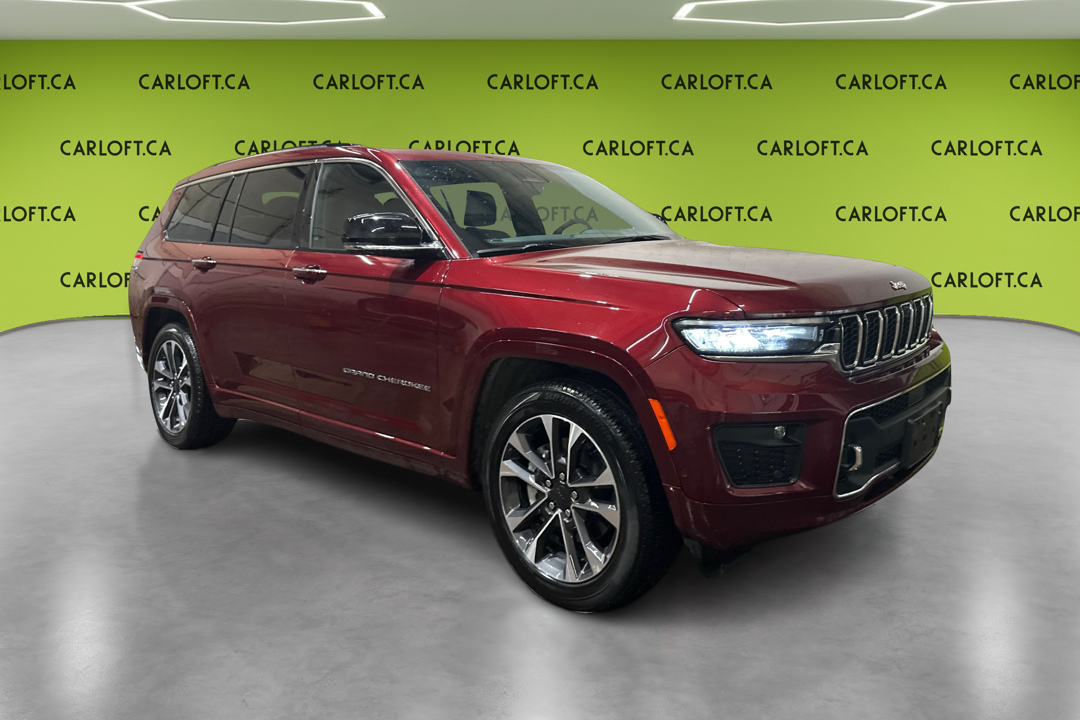 Red 2024 Jeep Grand Cherokee L Overland 4WD SUV / Crossover Four-Wheel Drive Automatic