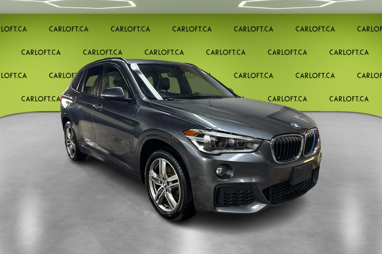 Gray (Atlantic Grey Metallic) 2018 BMW X1 xDrive28i AWD SUV / Crossover All-Wheel Drive Automatic