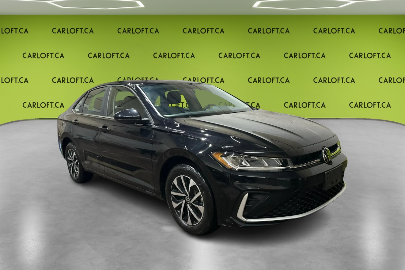 Black 2025 Volkswagen Jetta Sedan Automatic