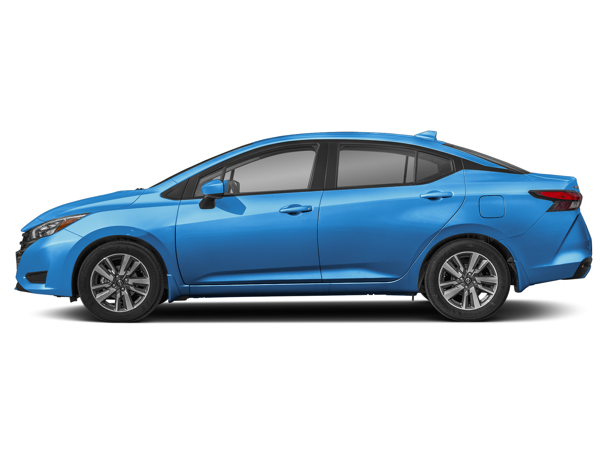 Blue 2025 Nissan Versa SV FWD Sedan Front-Wheel Drive Automatic