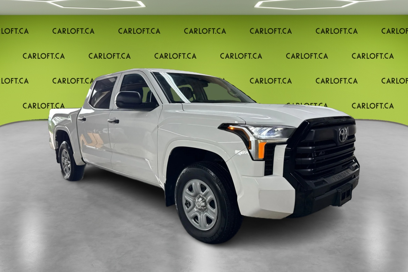 White 2024 Toyota Tundra Pickup Truck Four-Wheel Drive Automatic