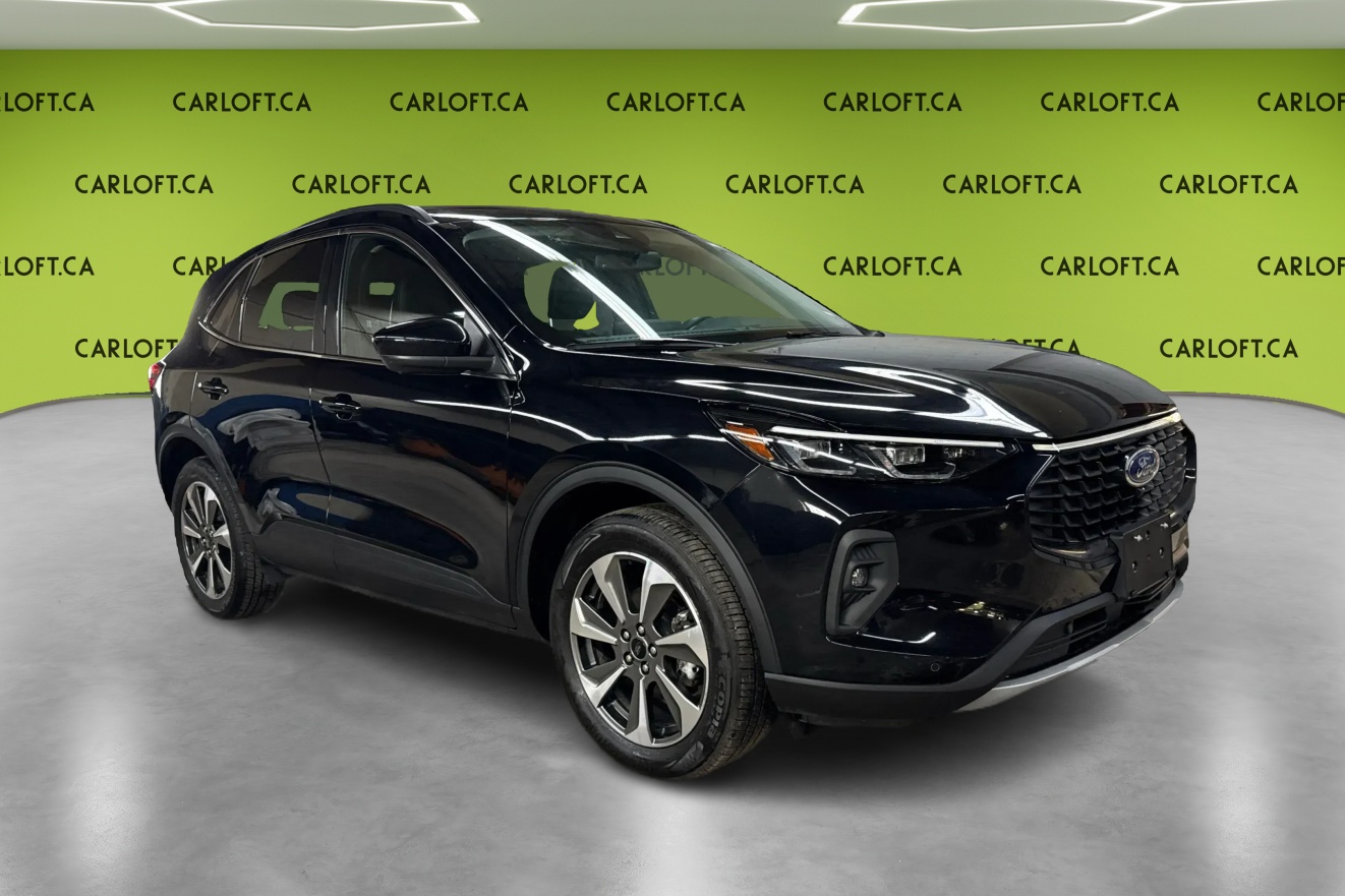 Black 2024 Ford Escape SUV / Crossover All-Wheel Drive Automatic