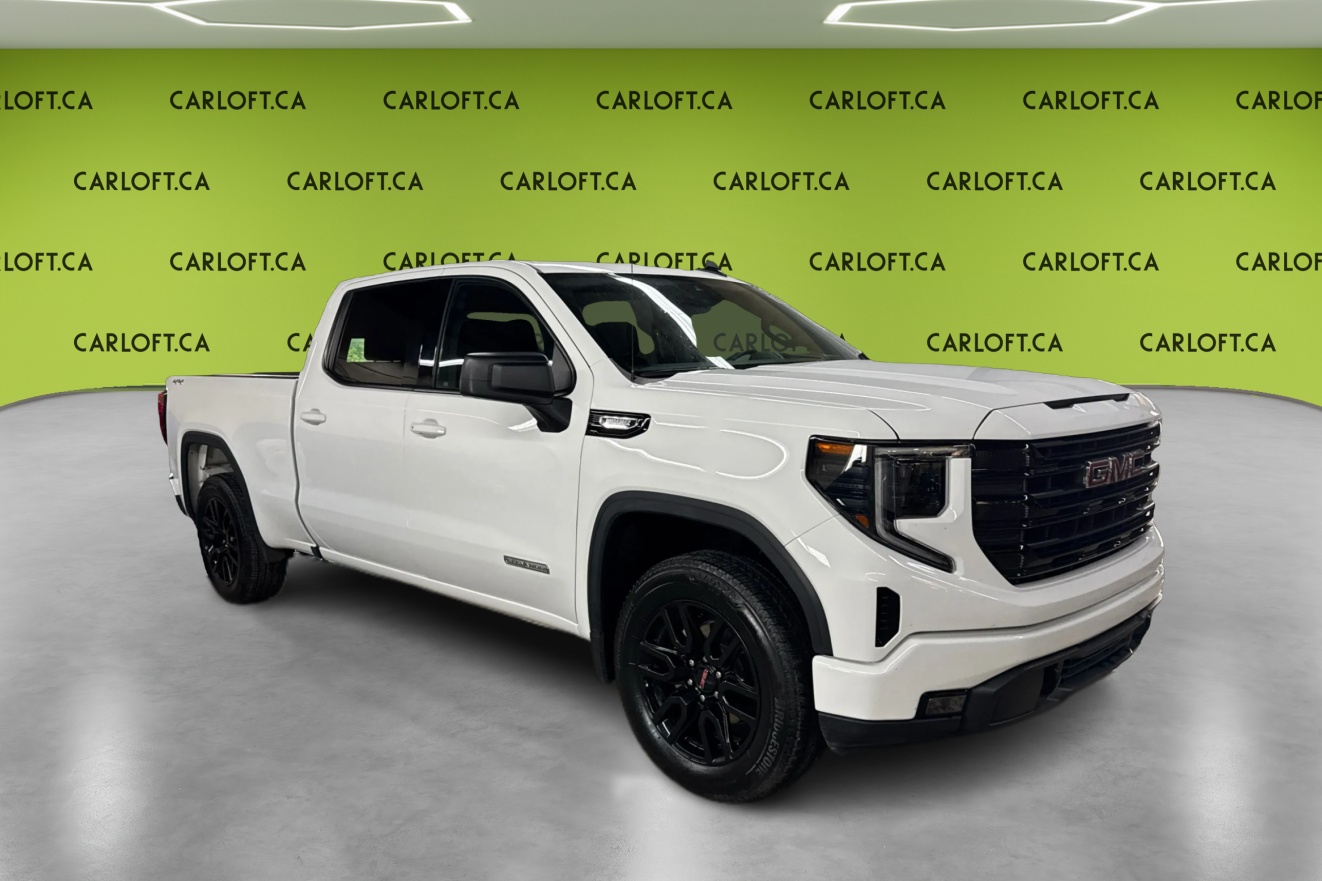White 2025 GMC Sierra 1500 Pickup Truck Four-Wheel Drive Automatic