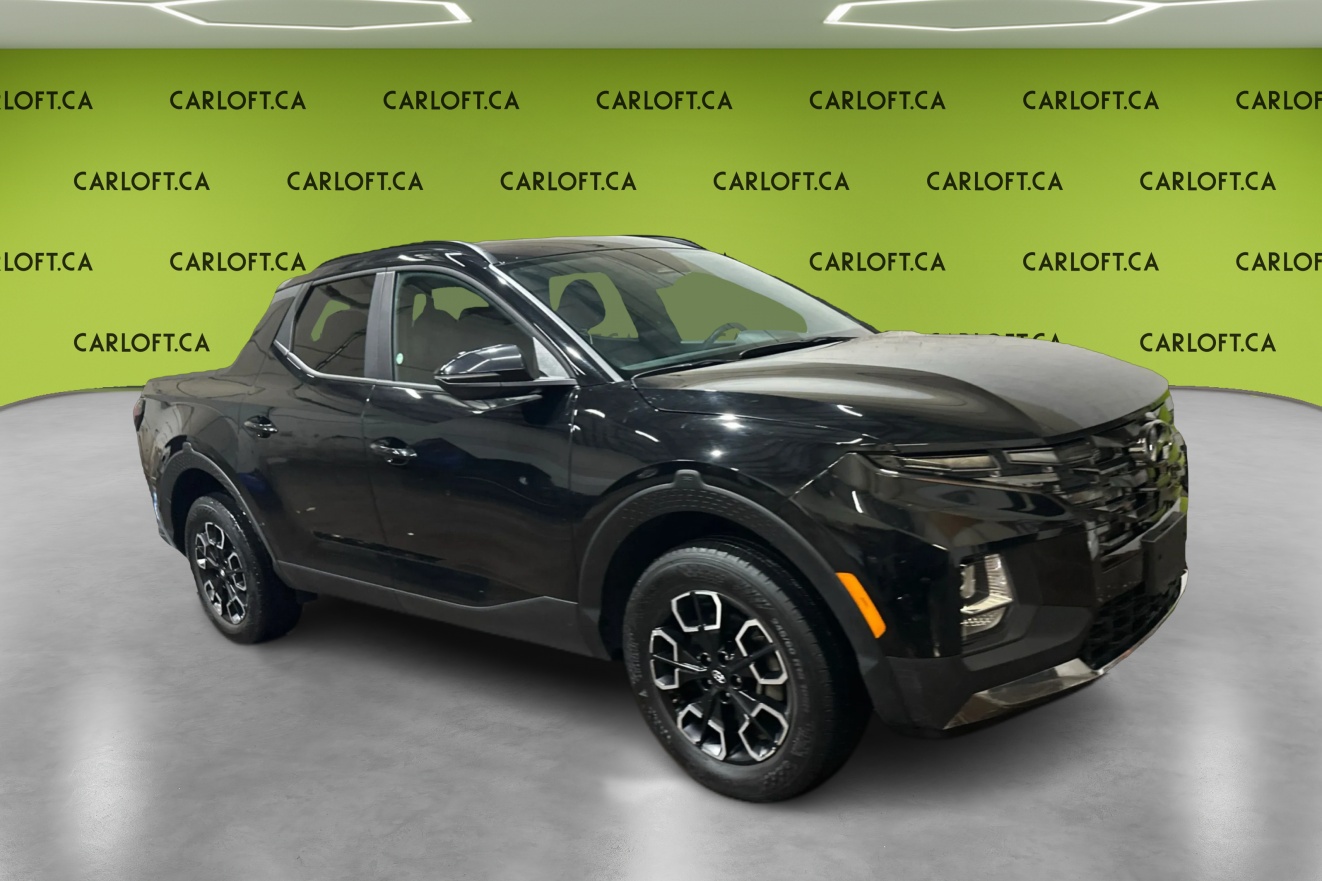 Black 2024 Hyundai Santa Cruz Pickup Truck Automatic