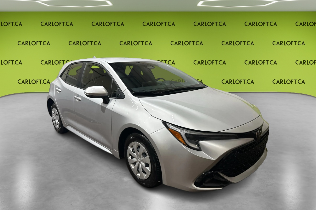 Gray 2025 Toyota Corolla Hatchback Hatchback Front-Wheel Drive Automatic