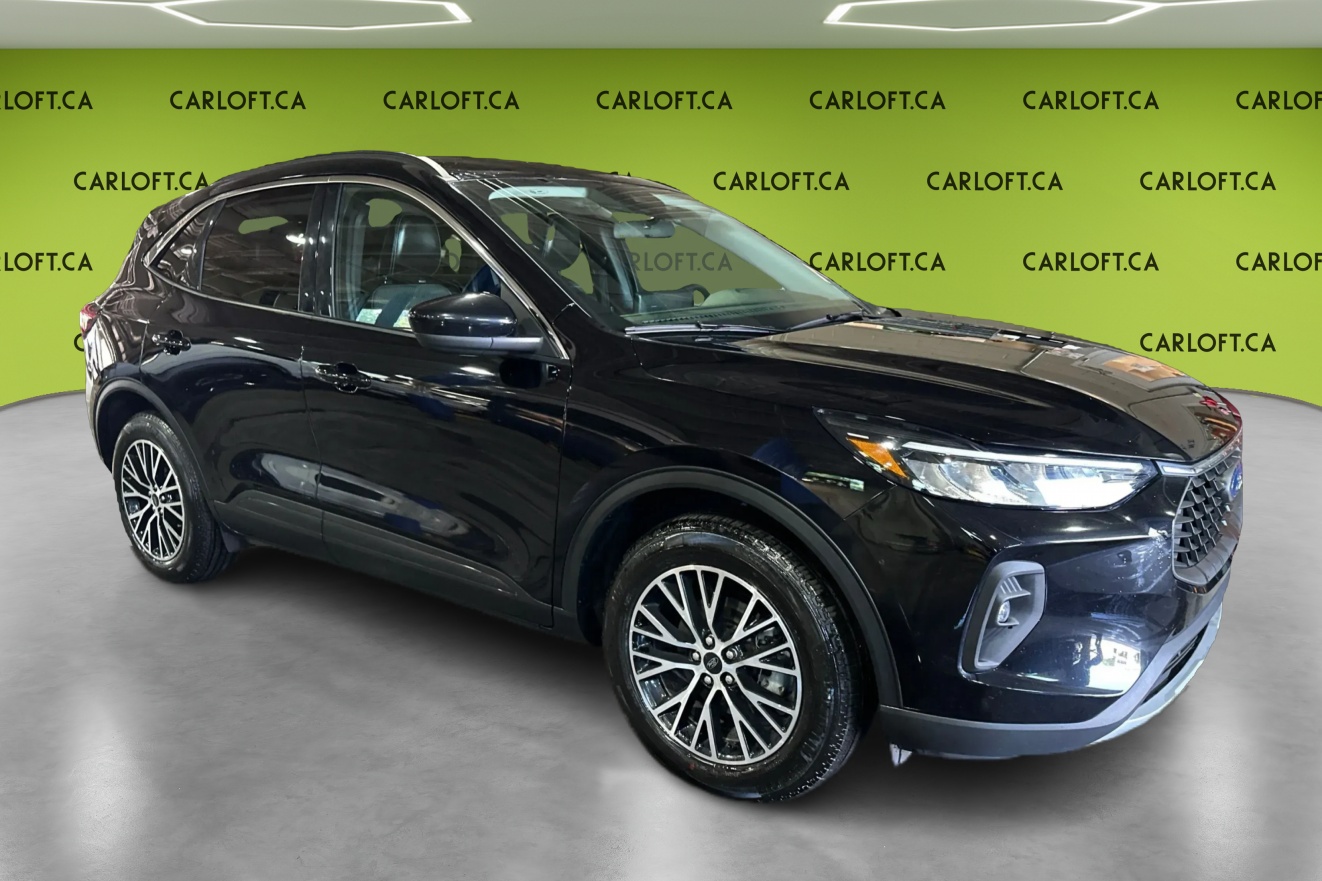 Black 2023 Ford Escape Hybrid Plug-in SUV / Crossover Front-Wheel Drive Automatic