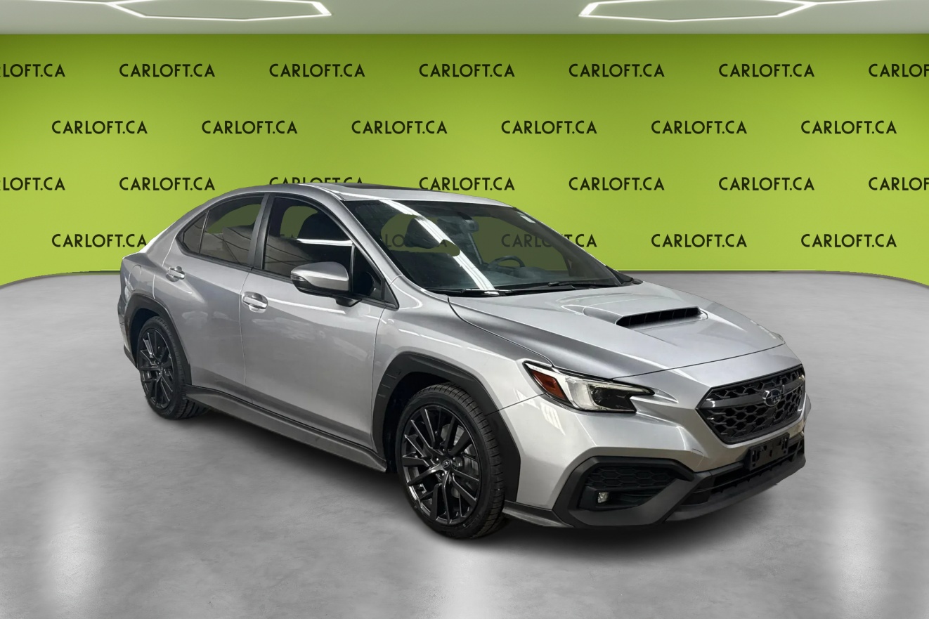 Silver 2023 Subaru WRX Sedan Manual
