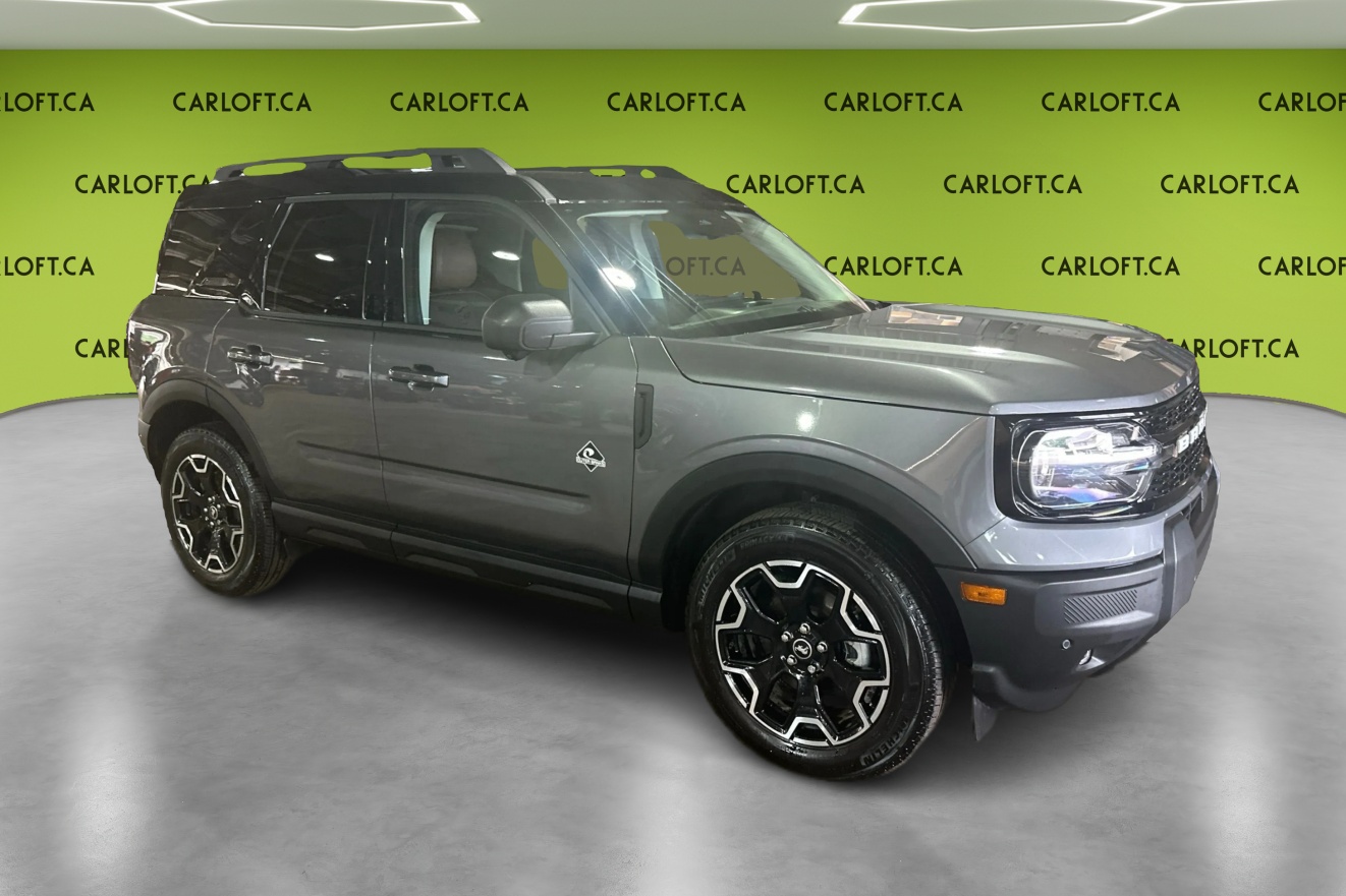 Gray (Carbonized Grey Metallic) 2025 Ford Bronco Sport SUV / Crossover All-Wheel Drive Automatic