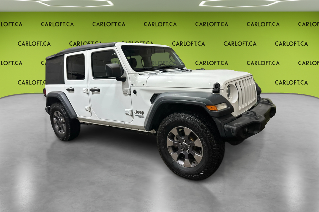 White 2020 Jeep Wrangler SUV / Crossover Four-Wheel Drive Automatic