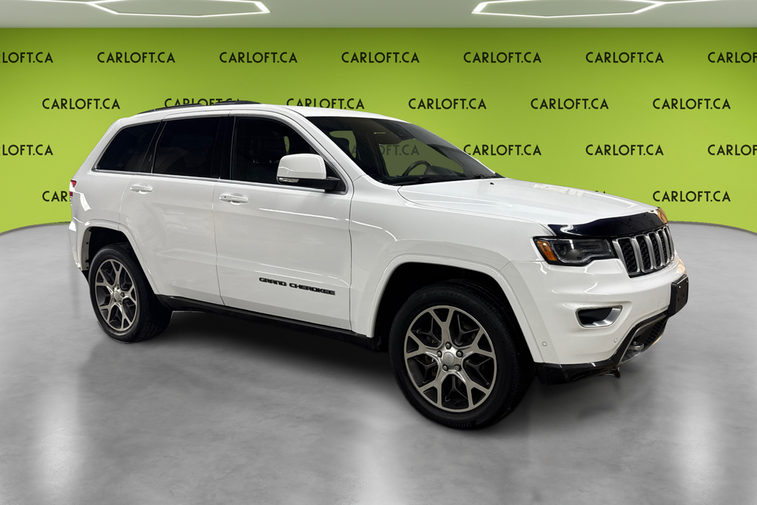 White 2018 Jeep Grand Cherokee SUV / Crossover Four-Wheel Drive Automatic