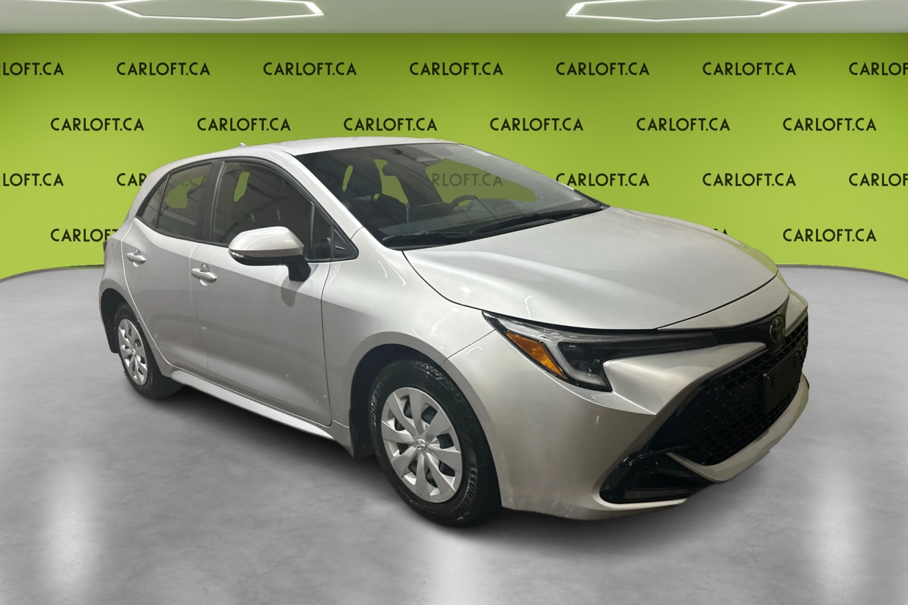 Silver 2023 Toyota Corolla Hatchback Automatic