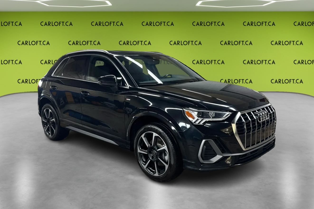 Black 2024 Audi Q3 SUV / Crossover Automatic