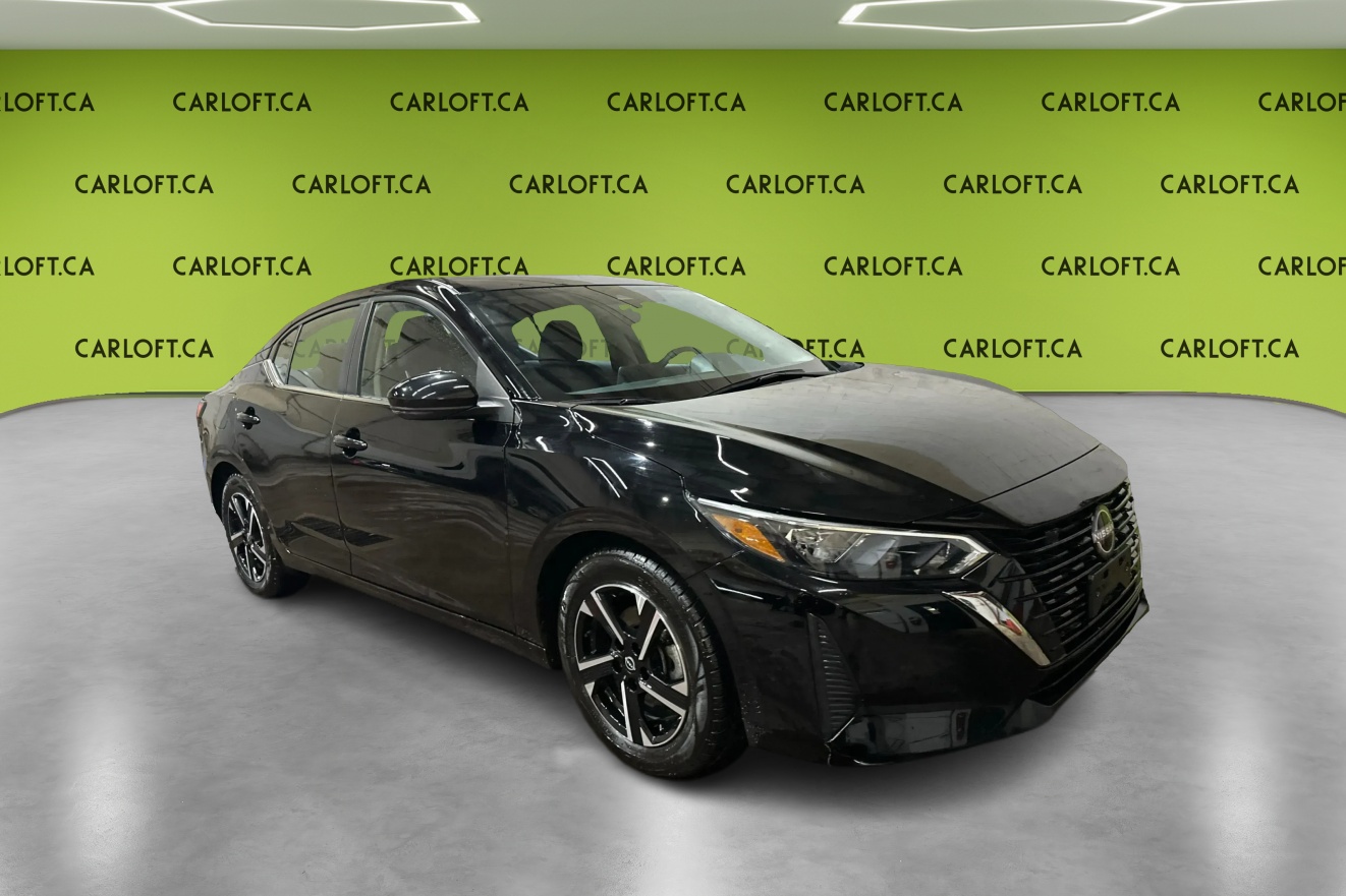 Black 2025 Nissan Sentra Sedan Front-Wheel Drive Automatic