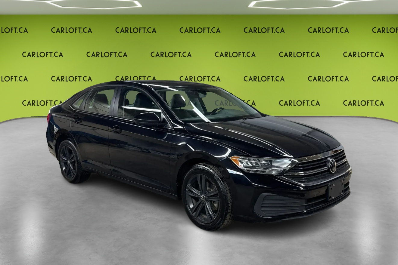 Black 2024 Volkswagen Jetta Sedan Automatic