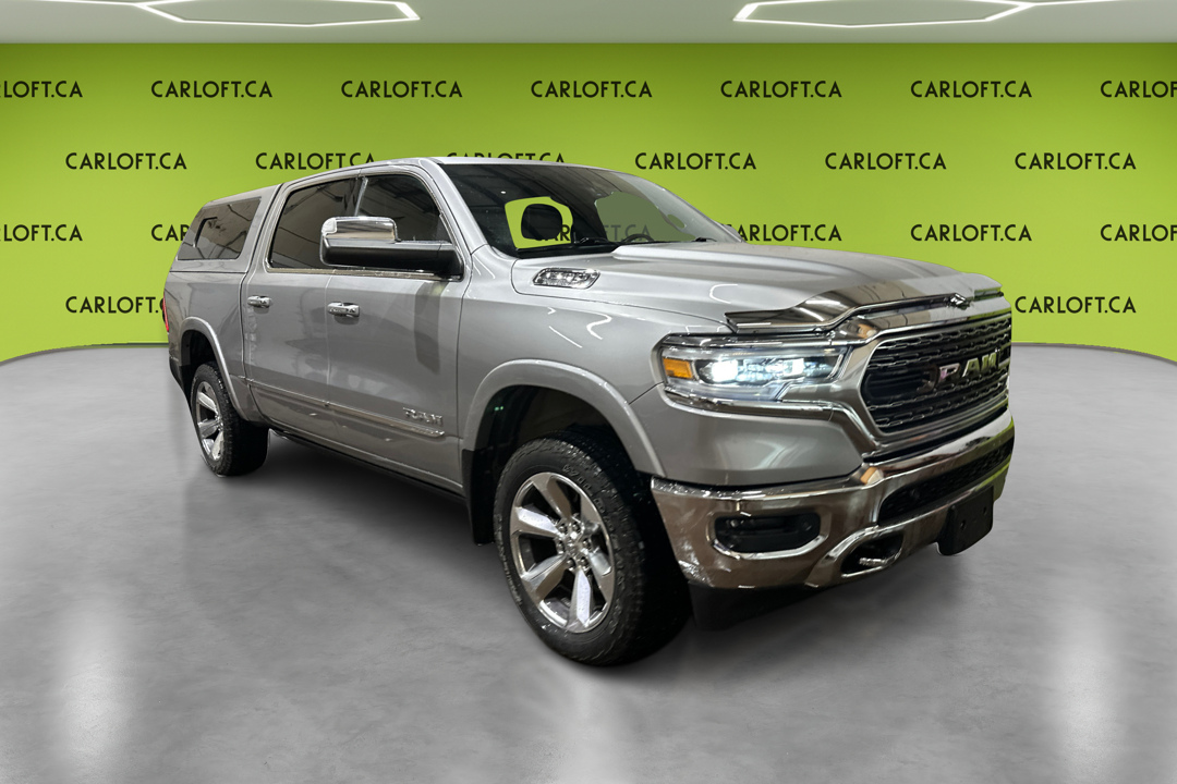 Silver 2019 RAM 1500 Pickup Truck Four-Wheel Drive Automatic