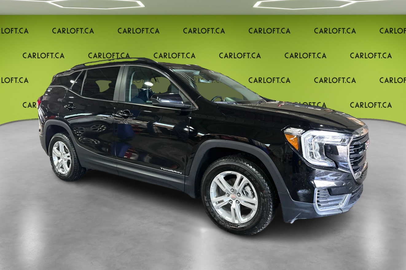 Black 2024 GMC Terrain SUV / Crossover All-Wheel Drive Automatic