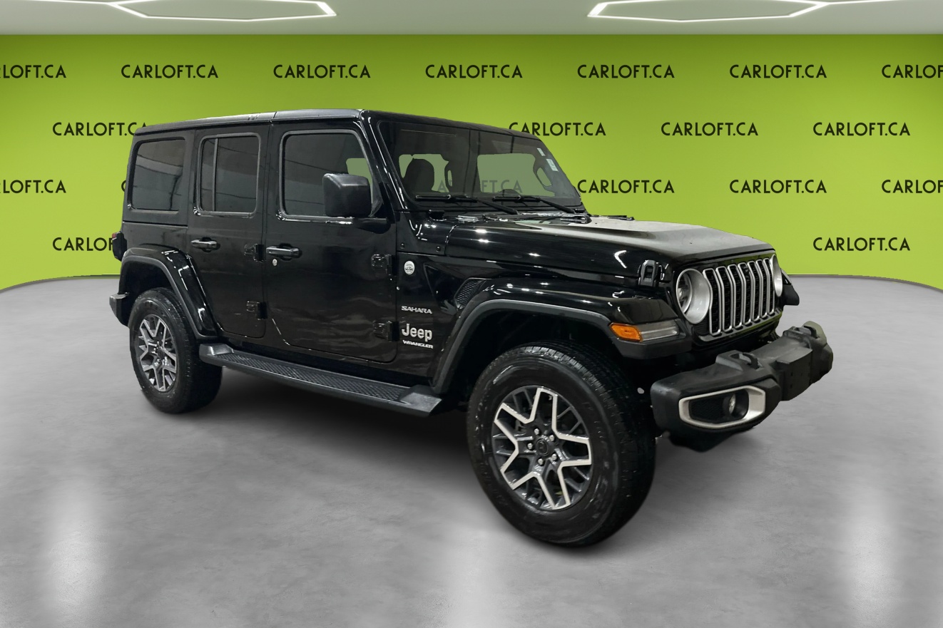 Black 2024 Jeep Wrangler SUV / Crossover Four-Wheel Drive Automatic