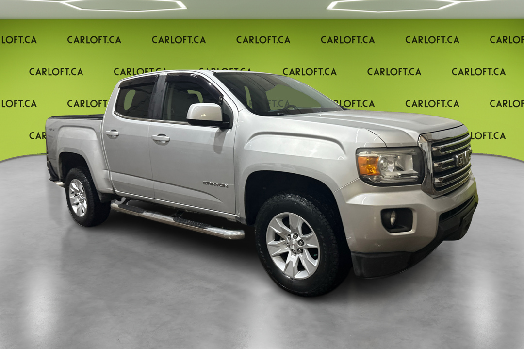 Gray (Cyber Grey Metallic) 2016 GMC Canyon Pickup Truck Four-Wheel Drive Automatic