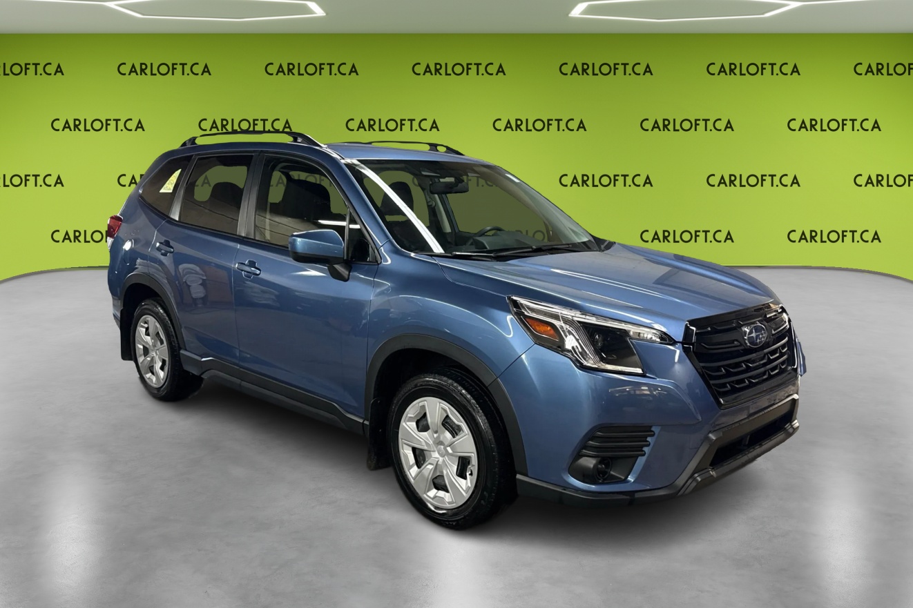 Blue 2024 Subaru Forester Wagon  Automatic