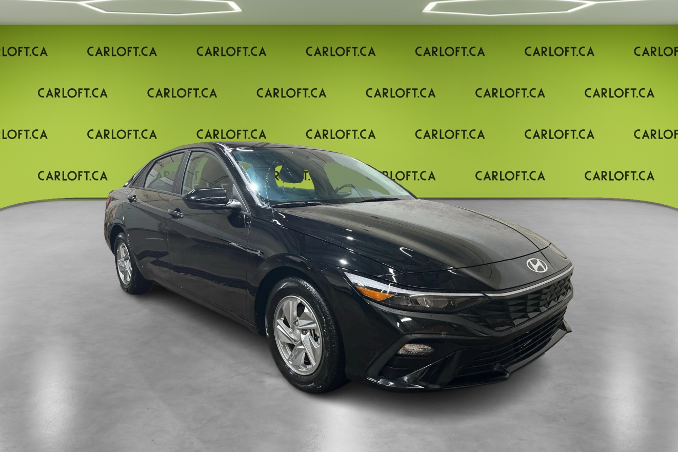 Black 2026 Hyundai Elantra Sedan Automatic