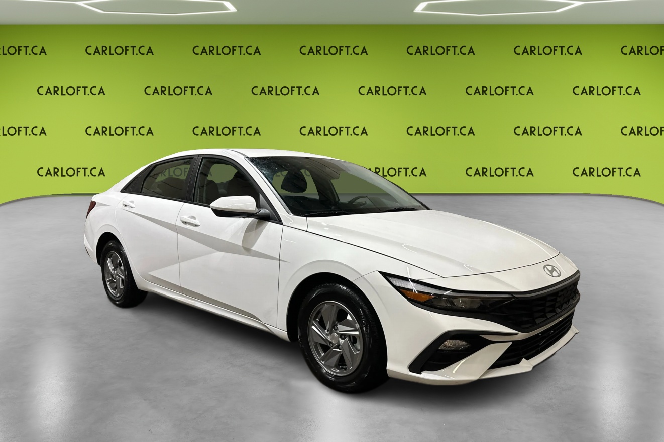 _white 2026 Hyundai Elantra Sedan Automatic