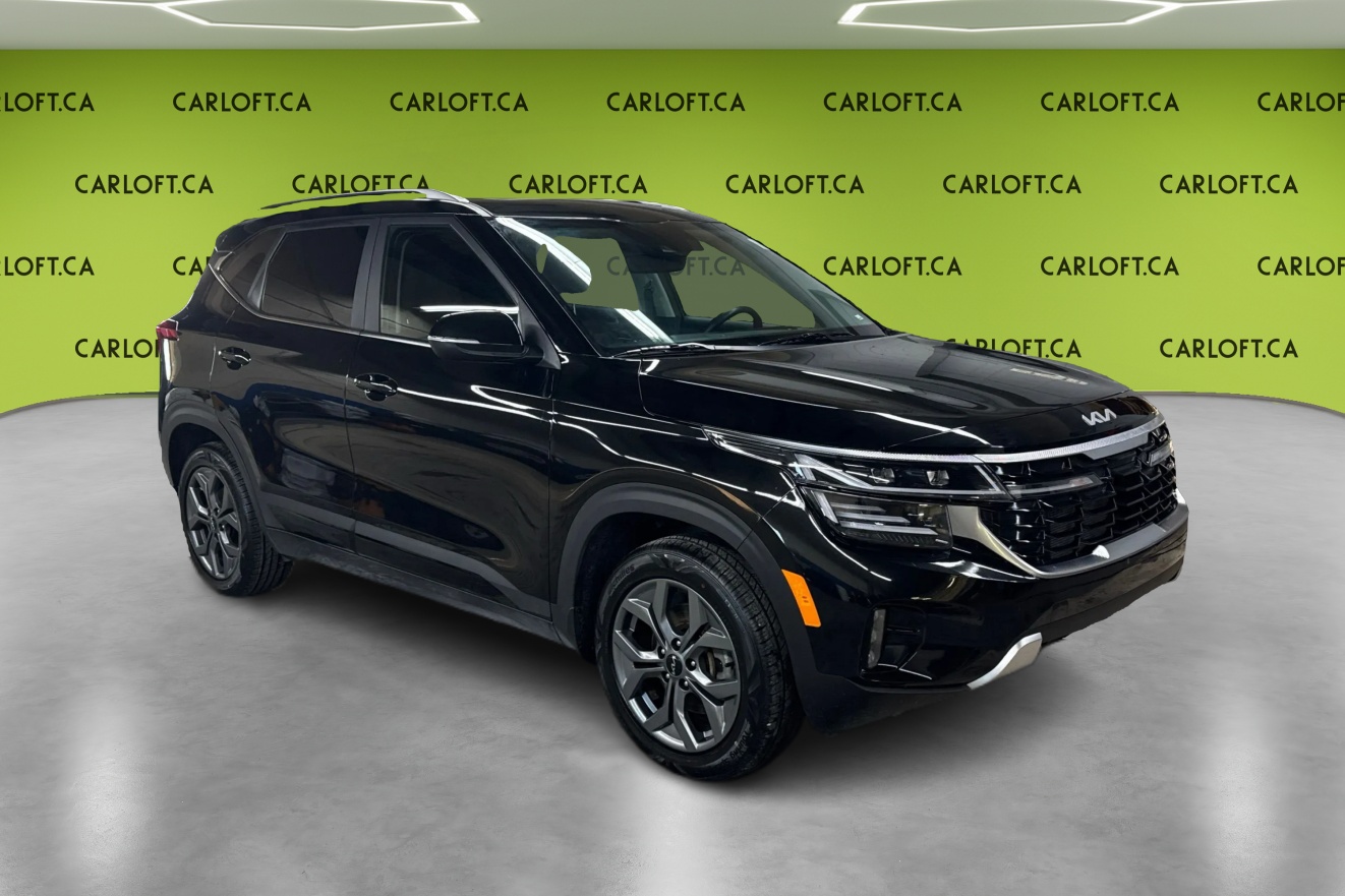 Black 2025 Kia Seltos SUV / Crossover All-Wheel Drive Automatic